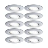 Paulmann Arbejdsrum/Kontor|Loftlamper > Calla drejelig onoff 9cm 840 10 stk krom