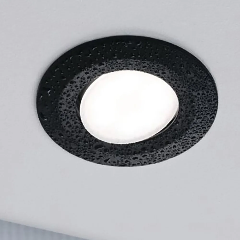Paulmann Arbejdsrum/Kontor|Indbygningsspots > Calla dreje on/off Ø9cm CCT 3 stk sort