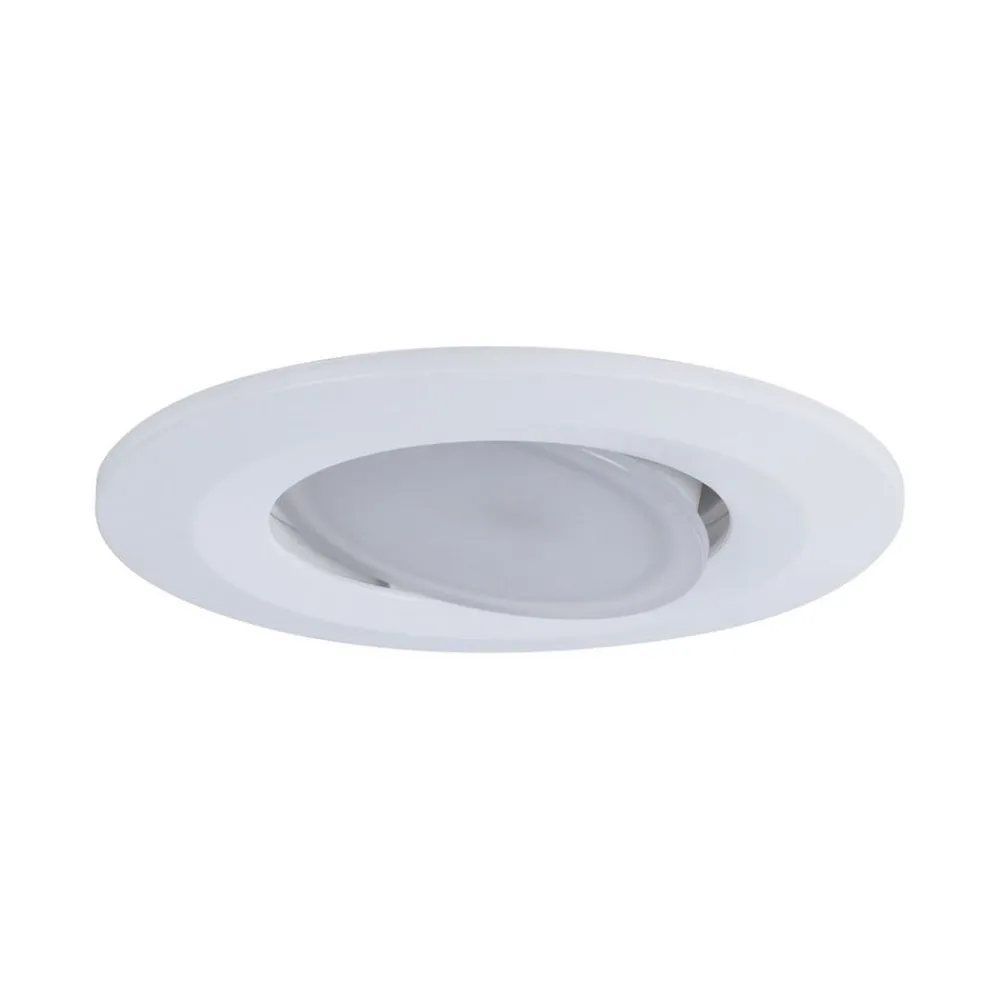 Arbejdsrum/Kontor|Gang ^ Paulmann Calla LED-indbygningsspot, hvid, 4.000K, sæt med 10 stk., IP65