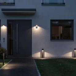 Paulmann Væglampe Med Sensor|Væglamper > Capea udendørs LED-væglampe med sensor