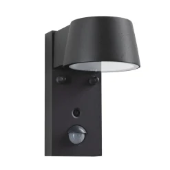 Væglampe Med Sensor|Væglamper ^ Paulmann Capea udendørs LED-væglampe, antracit, aluminium