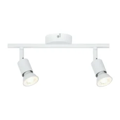 Loftlamper|Spotlights ^ Paulmann Carolina loftspot, hvidt, 2 lyskilder