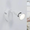 Paulmann Loftlamper|Spotlights > Carolina vægspot, hvidt, 1 lyskilde