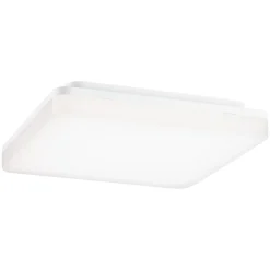 Loftlamper ^ Paulmann Cela LED-panel, 28 x 28 cm, hvid, IP44