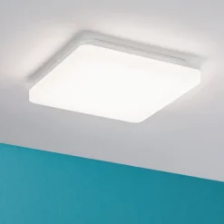 Loftlamper ^ Paulmann Cela LED-panel, 28 x 28 cm, hvid, IP44