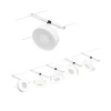 Arbejdsrum/Kontor ^ Paulmann Circle LED-wiresystem 5 lk, mat hvid