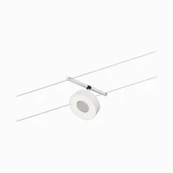 Arbejdsrum/Kontor ^ Paulmann Circle LED-wiresystem 5 lk, mat hvid
