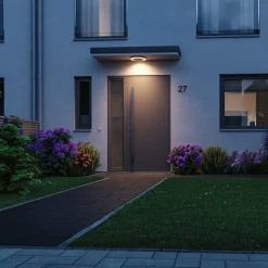 Paulmann Udendørs Loftlamper > Circula LED-udendørslampe ZigBee antracit