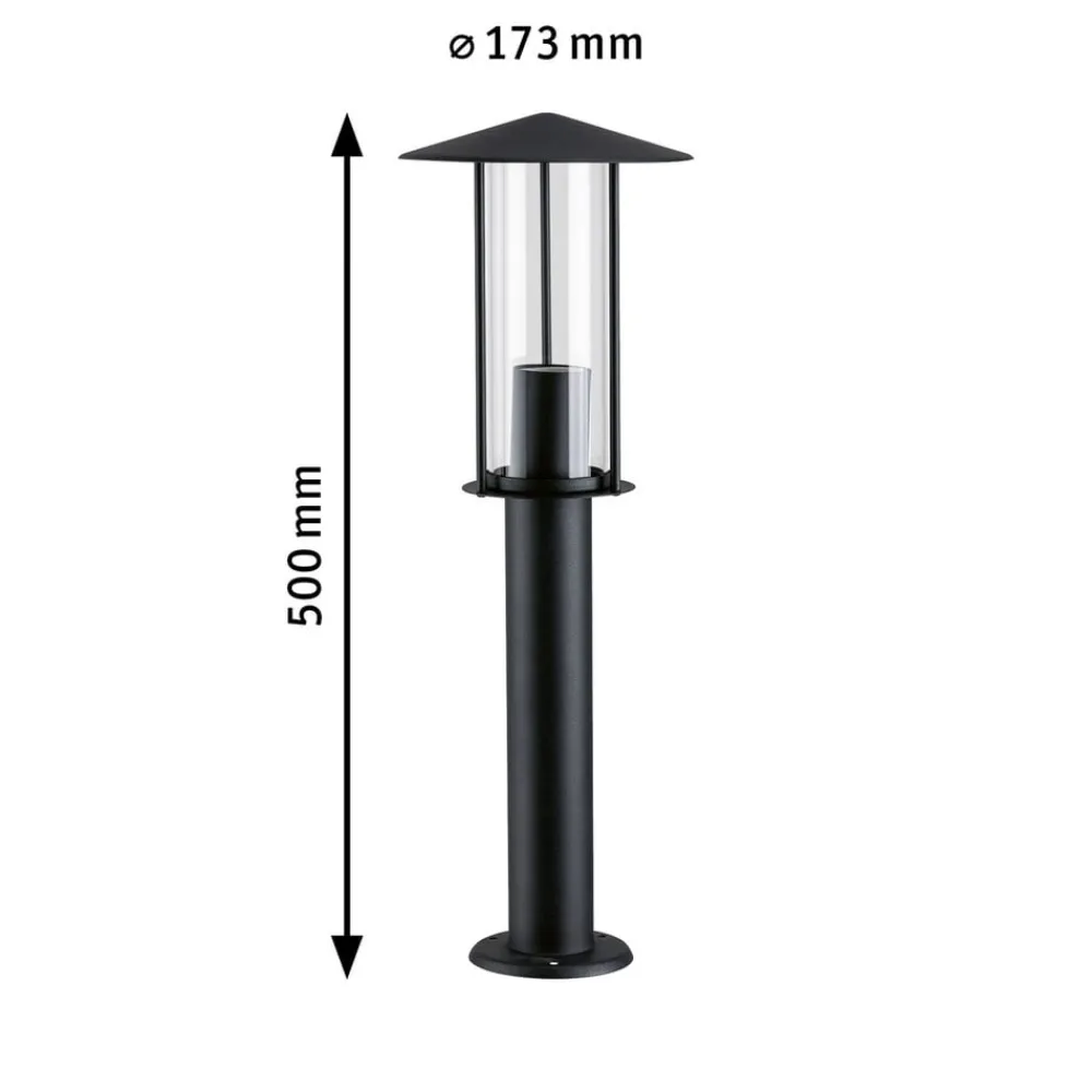 Paulmann Gadebelysning > Classic LED-gadelampe med gyldent lys