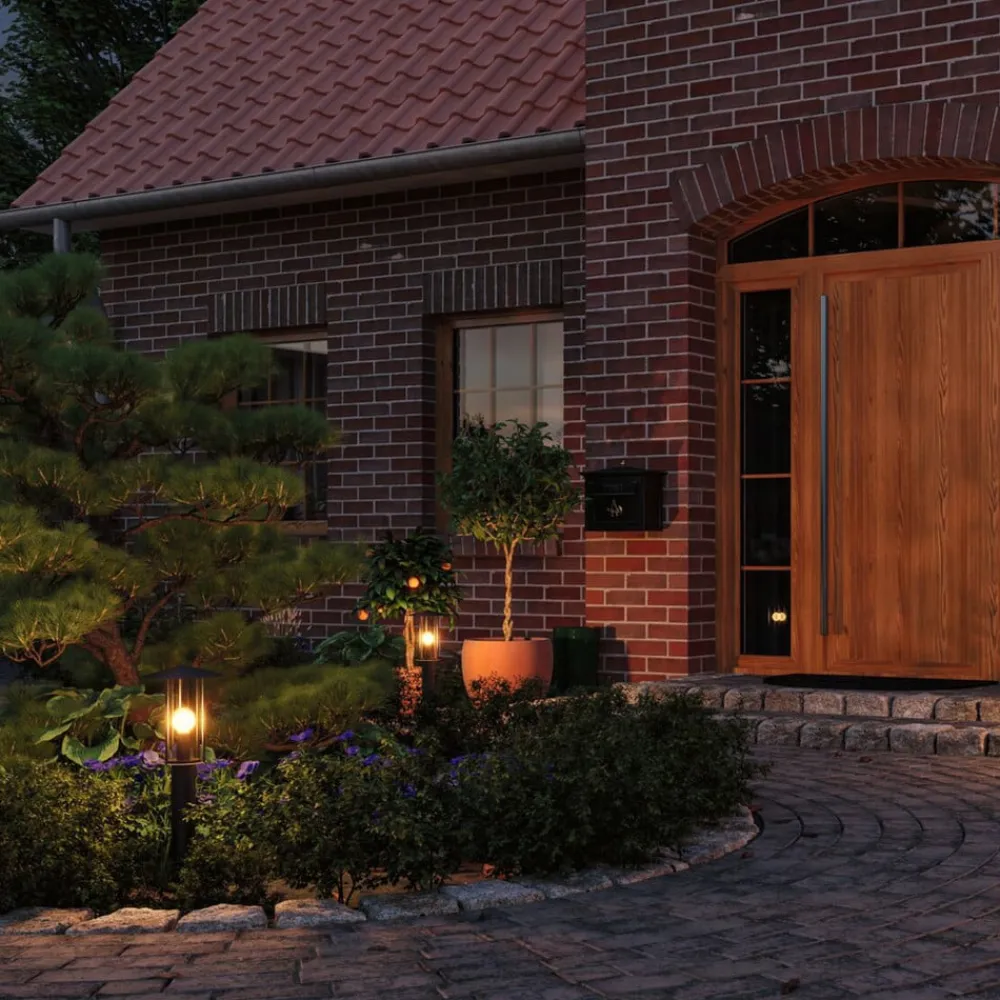 Paulmann Gadebelysning > Classic LED-gadelampe med gyldent lys