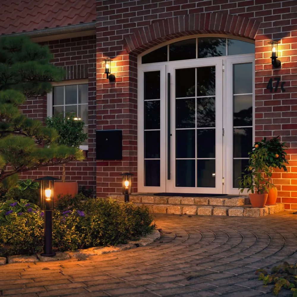 Paulmann Gadebelysning > Classic LED-gadelampe med gyldent lys