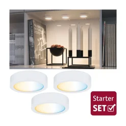 Paulmann Underskabsbelysning > Clever Connect Disc møbellampe, sæt m. 3