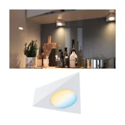 Underskabsbelysning ^ Paulmann Clever Connect Trigo møbellampe, hvid