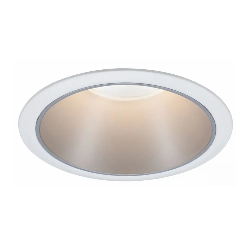 Loftlamper|Indbygningsspots ^ Paulmann Cole LED-spotlight, sølv-sort