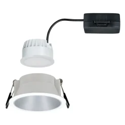 Loftlamper|Indbygningsspots ^ Paulmann Cole LED-spotlight, sølv-sort