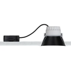 Loftlamper|Indbygningsspots ^ Paulmann Cole LED-spotlight, sølv-sort