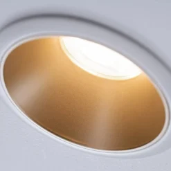 Paulmann Loftlamper|Loftlamper > Cole spotlight GU10, hvid/guld