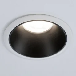 Paulmann Indbygningsspots|Spotlights > Cole spotlight GU10 hvid/sort
