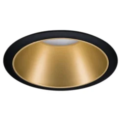 Paulmann Indbygningsspots|Spotlights > Cole Spotlight GU10, sort/guld