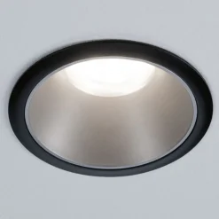 Paulmann Indbygningsspots|Spotlights > Cole Spotlight GU10, sort/sølv