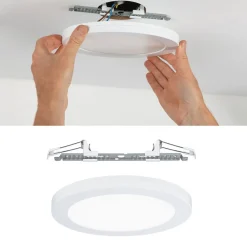 Arbejdsrum/Kontor|Loftlamper ^ Paulmann Cover it LED-panel 4.000 K 22,5 cm