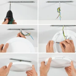 Arbejdsrum/Kontor|Loftlamper ^ Paulmann Cover it LED-panel 4.000 K 22,5 cm