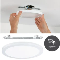 Indbygningsspots ^ Paulmann Cover it LED-panel med sensor 33 cm