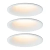 Loftlamper|Indbygningsspots ^ Paulmann Cymbal 3 x 6 W, warmdim, IP44