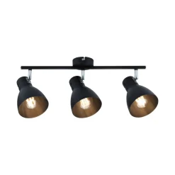 Paulmann Loftlamper > Davy loftlampe, sort, 3 lyskilder
