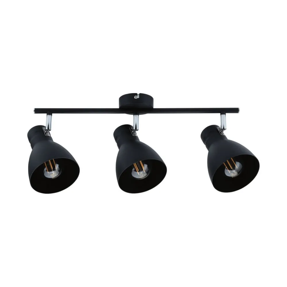 Paulmann Loftlamper > Davy loftlampe, sort, 3 lyskilder