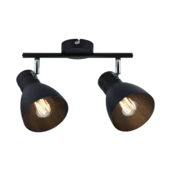 Paulmann Spotlights > Davy loftlampe, sort, 2 lyskilder