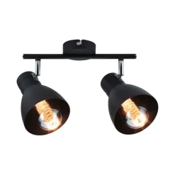 Paulmann Spotlights > Davy loftlampe, sort, 2 lyskilder