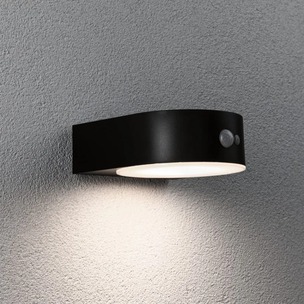 Paulmann Solcelle Lampe Med Sensor|Væglampe Med Sensor > Eileen LED-væglampe, solcelle, sensor