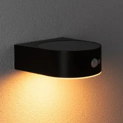 Paulmann Solcelle Lampe Med Sensor|Væglampe Med Sensor > Eileen udendørs væglampe solcelle, sensor