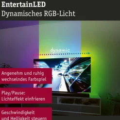 Paulmann Dekorationsbelysning|Led Strips > EntertainLED LED-Strip RGB TV 55 tommer