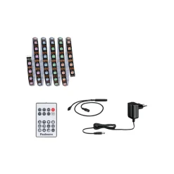 Dekorationsbelysning|Led Strips ^ Paulmann EntertainLED LED-strip, RGB, sæt, 1,5 m