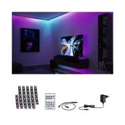 Dekorationsbelysning|Led Strips ^ Paulmann EntertainLED LED-strip, RGB, sæt, 1,5 m