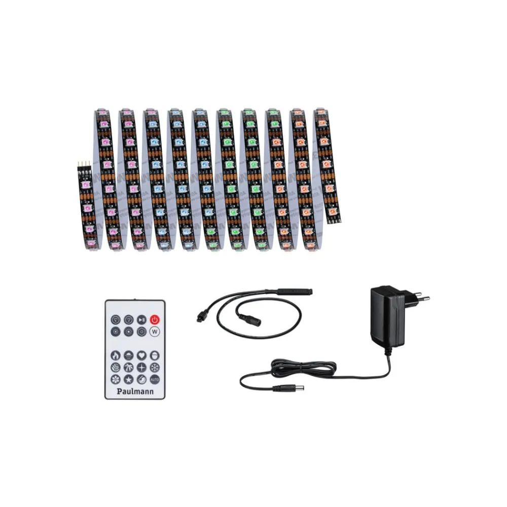 Paulmann Dekorationsbelysning|Led Strips > EntertainLED LED-strip, RGB, sæt, 3m