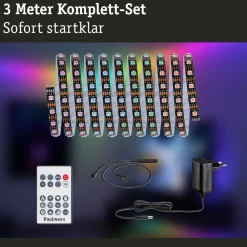 Paulmann Dekorationsbelysning|Led Strips > EntertainLED LED-strip, RGB, sæt, 3m
