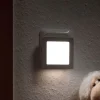 Paulmann Væglamper > Esby LED-natlampe, stikkontakt, kantet