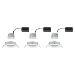 Paulmann Loftlamper|Loftlamper > 3-faset spot Nova Coin rund, drejelig, hvid