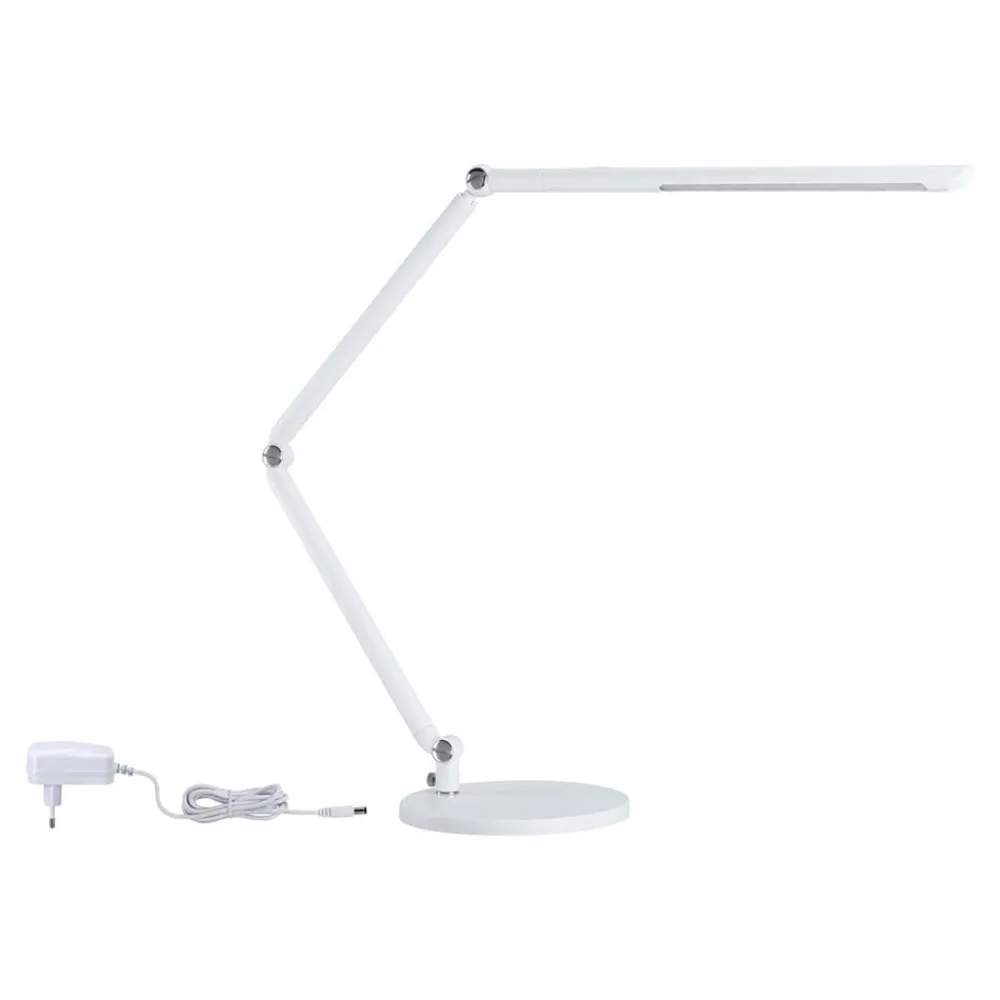 Paulmann Bordlamper > FlexBar LED-skrivebordslampe, hvid