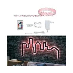 Paulmann Dekorationsbelysning|Led Strips > FlexLED 3D-sæt RGB, 300 cm
