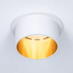Paulmann Loftlamper|Indbygningsspots > Gil LED indbygget hvid mat/guld