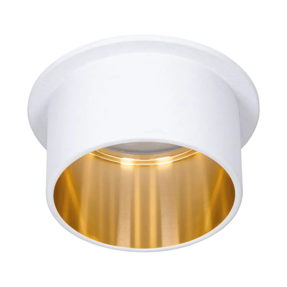 Loftlamper|Indbygningsspots ^ Paulmann Gil LED indbygget hvid/sort mat