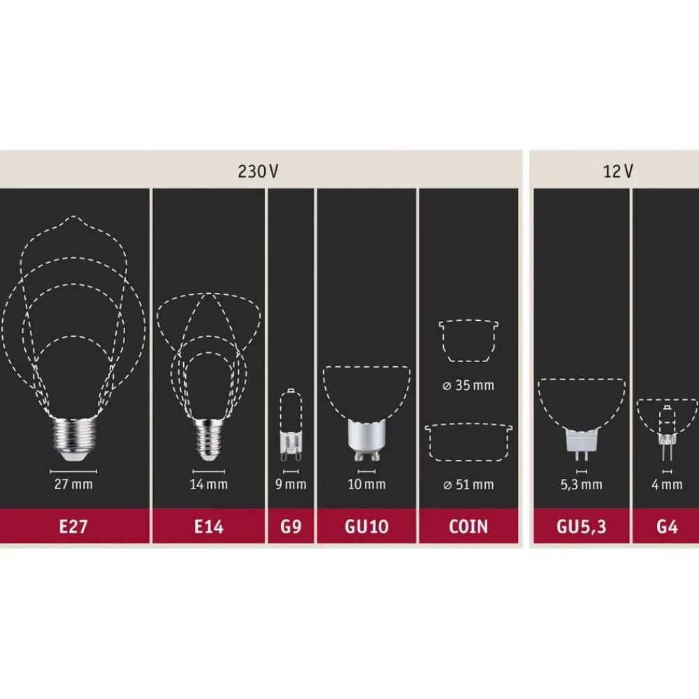 Paulmann Led Pærer > GU10 Maxiflood LED-reflektor 3,5 W 827