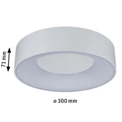 Paulmann Loftlamper|Loftlamper > HomeSpa Casca LED-loftslampe Ø 30 cm hvid