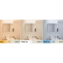 Paulmann Væg- Og Spejllamper|Væglamper > HomeSpa Luno LED-spejllampe, 60 cm