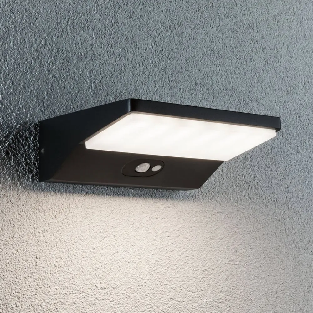 Væglampe Med Sensor|Væglamper ^ Paulmann House LED-væglampe, sensor dybde 15 cm