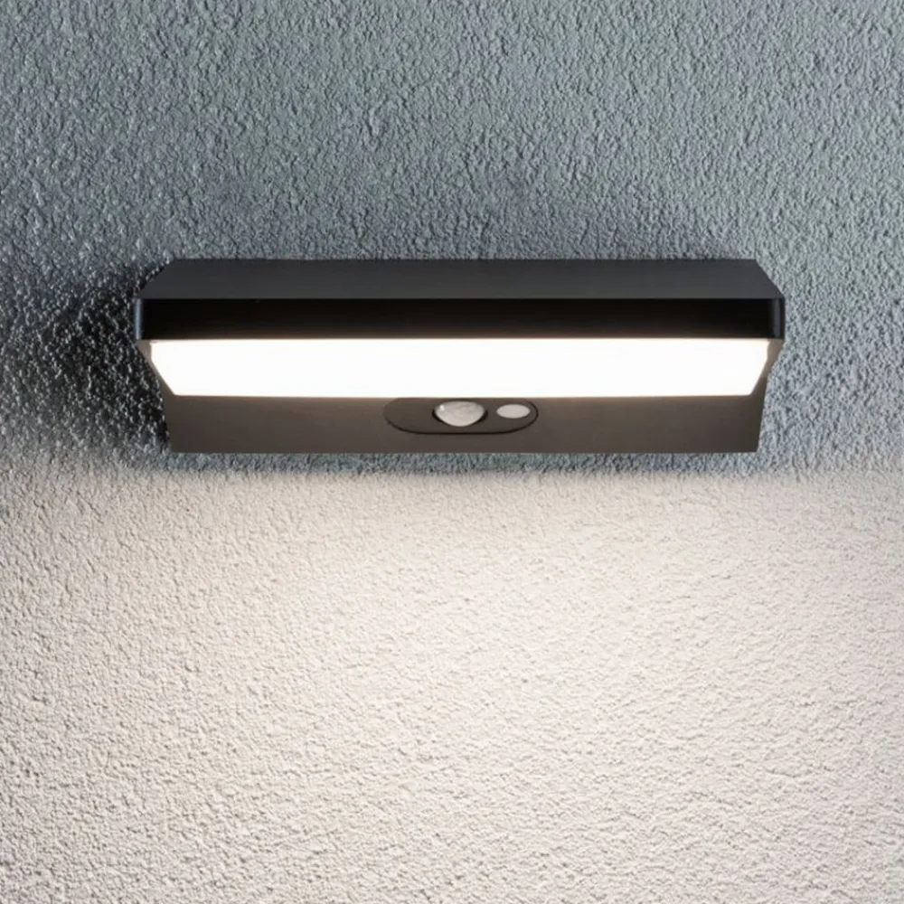 Væglampe Med Sensor|Væglamper ^ Paulmann House LED-væglampe, sensor dybde 15 cm